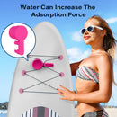 4 PCS Professional Paddle Board Cup Holder and Phone Mount - Universal SUP Kayak Beverage Station with Anti-Spill Design - Multi-Functional Water Sports Accessory for Bungee Deck Rigging