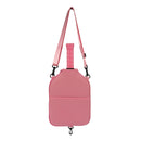 SA03 Pink Neoprene Pickleball Paddle Cover (racket not included)  - Protective Crossbody Bag with Adjustable Shoulder Strap and Fence Hook - Universal Lightweight Paddle Case for All Skill Levels