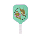 【RT-008】Fiberglass Pickleball Paddle Set of 2 with 4 Balls and Carry Bag - 185g Single Paddle Weight - Beginner Friendly Starter Kit with Non-Slip Cushion Grip for Adults Kids and Outdoor Family Fun