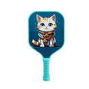 【RT-016】Fiberglass Pickleball Paddle Set of 2 with 4 Balls and Carry Bag - 185g Single Paddle Weight - Beginner Friendly Starter Kit with Non-Slip Cushion Grip for Adults Kids and Outdoor Family Fun