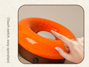Yellow Donut Table Lamp - Rechargeable Touch Control LED