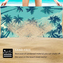 TW15 - Double-Sided Printed Beach Towel - Soft Microfiber - 100x180cm