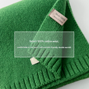D2A60019-25 Luxurious 100% Wool Scarf for Women and Men - Soft, Warm, and Stylish