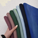 Sky Blue 2 PCS Skin Red Solid Color Scarf Shawl with Tassels - Warm Korean Style Wrap (180cm x 70cm)