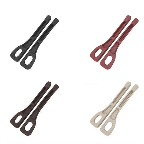 Black Car Seat Gap Filler – 2 Pieces Car Interior Storage Organizer for Front Seat Seam