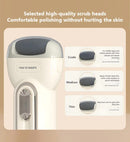 Black Electric Foot Grinder with USB Charging - Dual-Speed Callus Remover for Smooth, Exfoliated Feet