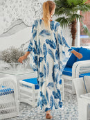 Style 9 Loose Fit Caftan Dress - Resort Style Beach Coverup for Women