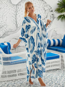 Style 9 Loose Fit Caftan Dress - Resort Style Beach Coverup for Women