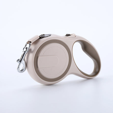 Coffee 5M Pet Leash Retractable - Tangle-Free, Extendable Pet Leash for Walking
