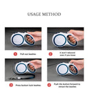 Coffee 5M Pet Leash Retractable - Tangle-Free, Extendable Pet Leash for Walking