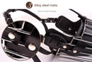 Black Metal Basket Dog Muzzle - Anti-Bite & Anti-Barking - M