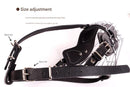 Black Metal Basket Dog Muzzle - Anti-Bite & Anti-Barking - XL