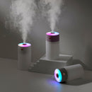 Pink 300ml USB Air Humidifier - Quiet Mini Humidifier for Bedroom, Office, Car