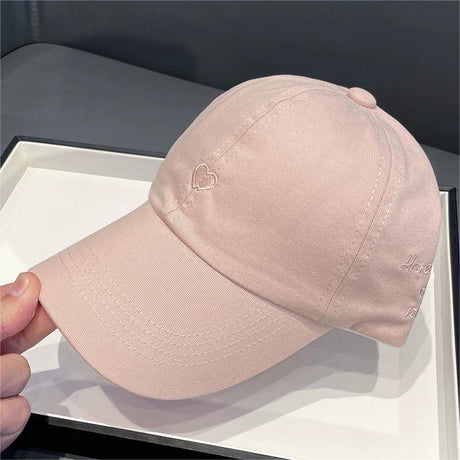 Pink Stylish Ponytail Opening Baseball Cap - Have a Nice Day