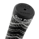 2 Pcs Blue MCC PLUS4 Midsize Golf Grip - Rubber and Cotton Thread Hybrid, 265 mm, 72g, Core 60