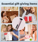 Purple Rechargeable Electric Foot File with 9 Speed Settings - Callus Remover for Smooth Feet