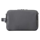 Grey Stylish Waterproof Travel Toiletry Bag Organizer - Large Capacity Shaving Kit & Makeup Case(Makeup is a prop for shooting and is not included)