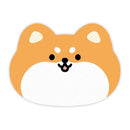2 Pcs Style 9 Yellow Puppy pattern Cartoon Pet Feeding Mat for Cats & Dogs - Absorbent Diatom Mud Splash-Proof Mat, Easy to Clean