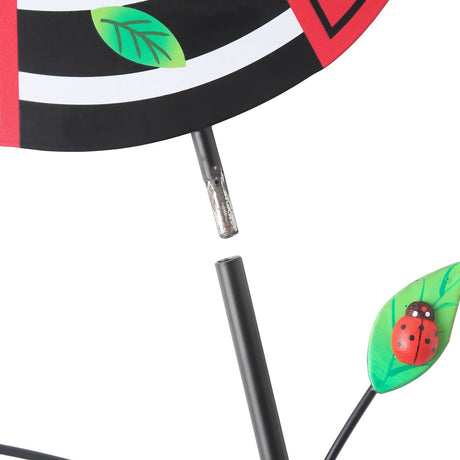 Green Frog Pattern Charming Metal Garden Stakes | Welcome Yard & Lawn Decor