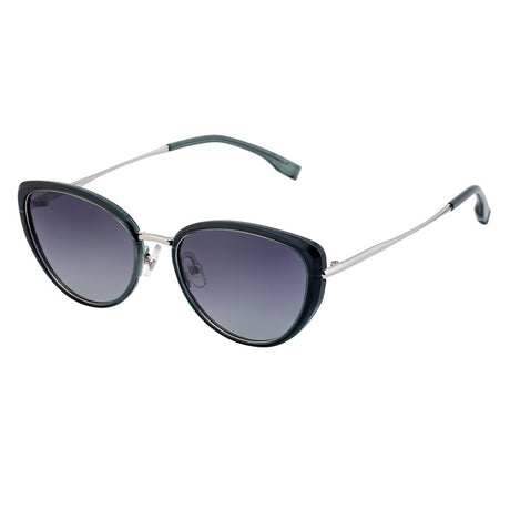Dark Green Frame Chic Cat Eye Polarized Sunglasses for Women - Lightweight UV Protection Fashion Eyewear