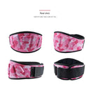Size XS Pink Camouflage Camo Weightlifting Belt - EVA Nylon Gym Belt for Squats, Deadlifts & Lumbar Support