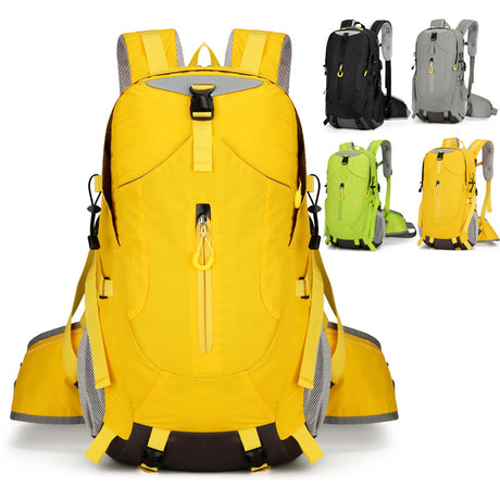 Black Lightweight 30L Hiking Backpack - Water-Resistant Outdoor Daypack for Trekking & Travel