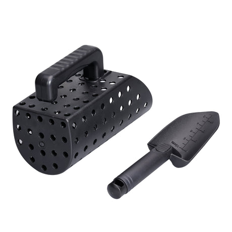 Durable Beach Sand Scoop for Metal Detecting - Lightweight Sifting Tool for Adults and Kids