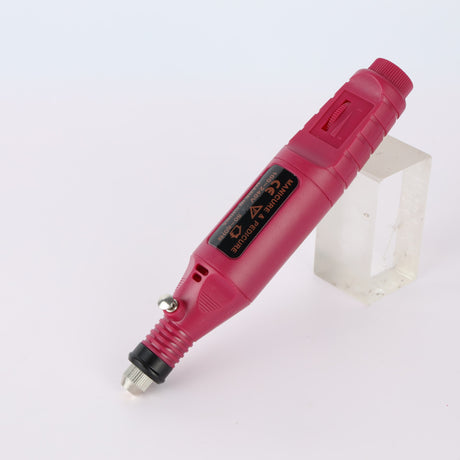 Regular Set Portable Electric Nail Drill Kit - USB Manicure Pedicure Polishing & Shaping Tool Set