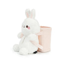 Cute Cloud Rabbit Tissue Holder for Car - Plush Toy with Storage