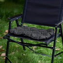 Inflatable Seat Cushion - Portable 40x30x5cm Camping Pad in Olive Grey