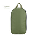 Portable Kitchen Utensil Storage Bag - Lightweight Organizer for Camping and Outdoor Cooking, Green