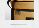 Portable Outdoor Kitchen Utensil Organizer,Waterproof Camping Cookware Storage Bag, Khaki-Size L