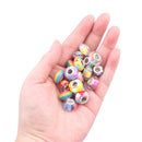 Unicorn DIY Beaded Bracelet Kit for Kids - Blue Crystal Beads and Charms Jewelry Set with Gift Box