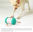 Pet Tumbler Treat Dispenser Ball��Interactive Feeding Toy for Dogs and Cats(Pink and white)