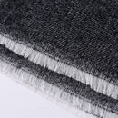 Solid Knit Poncho Shawl,Warm Fall/Winter Cape with Slit and Crossbar Design(Blue)