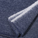 Solid Knit Poncho Shawl,Warm Fall/Winter Cape with Slit and Crossbar Design(Blue)