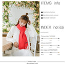 Luxe Soft Imitation Cashmere Scarf - Warm Solid Tone Shawl with Elegant Fringe(Turmeric)