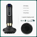Rechargeable 6-Level Electric Cupping & Gua Sha Massager with LED Display & Magnetic Therapy Head(grey)