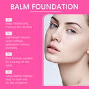 Moisturizing Balm Foundation - Lightweight Texture, Long-Lasting Natural Coverage(Dark skin tone)
