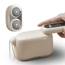 Compact Electric Lint Remover with LED Display & Dual Head - USB Rechargeable(yellow)