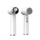 White 6-in-1 Electric Facial Cleansing Brush Set - Rechargeable & Waterproof