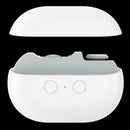 White Multi-Function Electric Nail File - Built-in Storage Space, LED Light, Quiet Operation