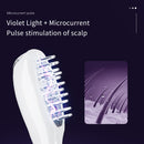 Multi-function Scalp Applicator Comb - Ultrasonic Spray, Red/Blue Light, Microcurrent