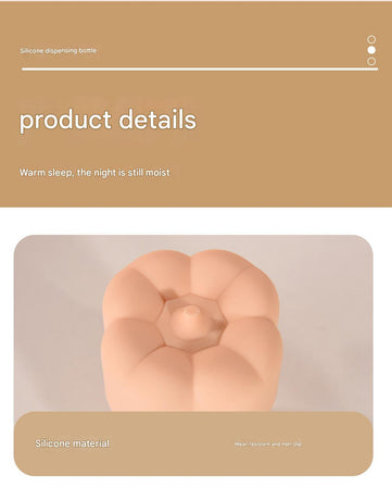 Beige suit Silicone Travel Bottles Set (4 Pack, 60ml) - Leakproof Refillable & Squeezable