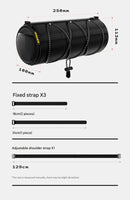 Waterproof Cycling Handlebar Bag / Frame Bag (2.2L) - Converts to Crossbody