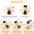 Light Purple Portable Blender USB Rechargeable - Personal Size Smoothie Maker On The Go
