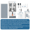 White 22-in-1 Electronics Cleaning Kit - for Keyboards, Airpods, Laptops, Cell Phones, Cameras