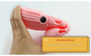 2 - pcs Purple Cute Clog-Shaped Pen Holder for Desk Organization