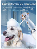 Dark blue Electric Pet Shampoo Foamer Gun - Dense Foam, Quiet Operation, Easy Bath