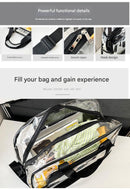 Silver transparent Multi-Purpose Clear PVC Bag - Travel, Fitness, Storage Tote (42x26x15cm)